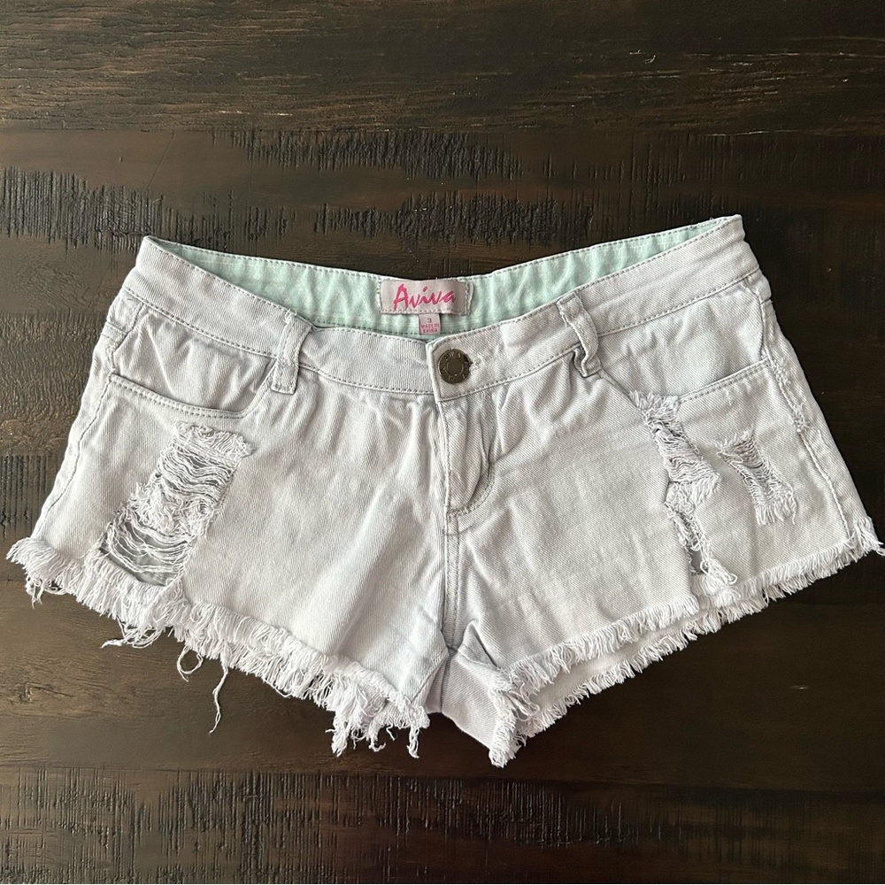 🌸3 for $20🌸 Aviva jean shorts with pockets size 3